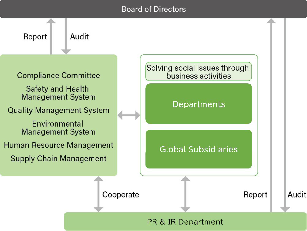 Organization and Structures for Sustainability